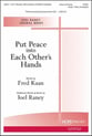Put Peace into Each Other's Hands SATB choral sheet music cover
